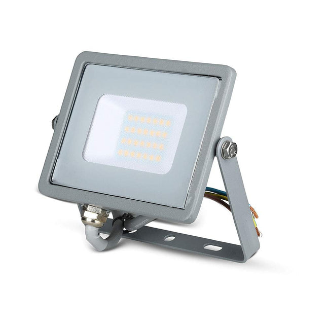 V-TAC LED Floodlight 20W 4000K Grey VT-20