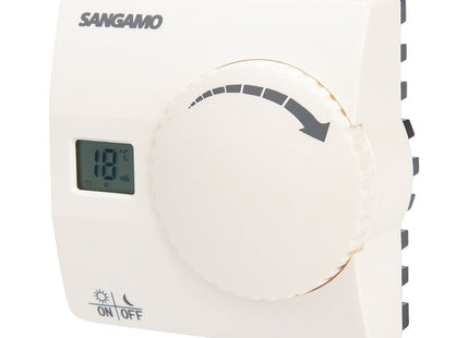 Sangamo RSTAT3, Thermoplastic, White, 3