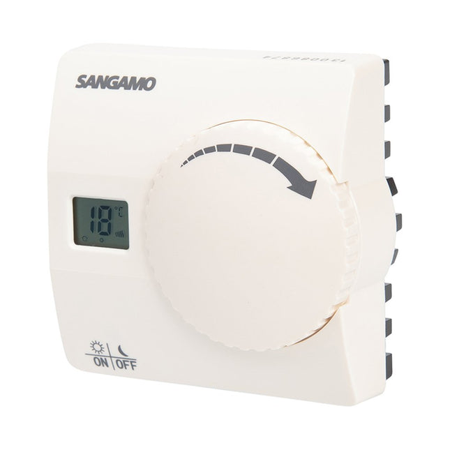 Sangamo RSTAT3, Thermoplastic, White, 3