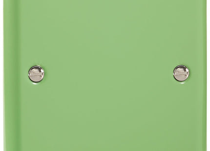 Varilight 1-Gang (Single), Blank Plate, Classic Lily Beryl Green XYSB.BG