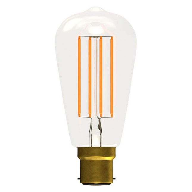 Bell LED Filament Squirrel Cage 240V 4W (40W) B22d Clear 2700K