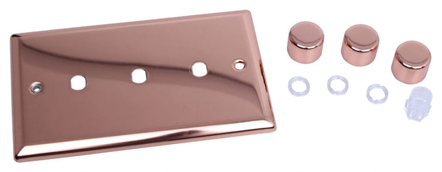 Varilight 3-Gang Matrix Kit For Rotary Dimmers (Twin Plate)