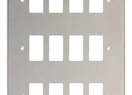 Varilight XDCPG12-P Power Grid 12 Grid Spaces Polished Chrome