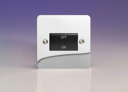 Varilight 10A Fan Isolating Switch (3 Pole) Polished Chrome XFCFIB