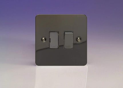 Varilight 13A Switched Fused Spur with Metal Inserts Iridium XFI6D