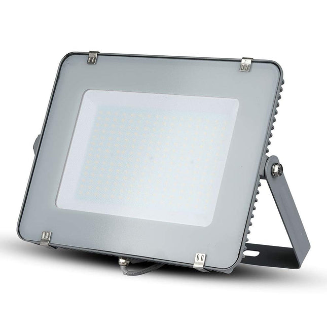 V-TAC VT-300 300W SMD Floodlight with Samsung Chip White 6400K Grey Body Grey Glass