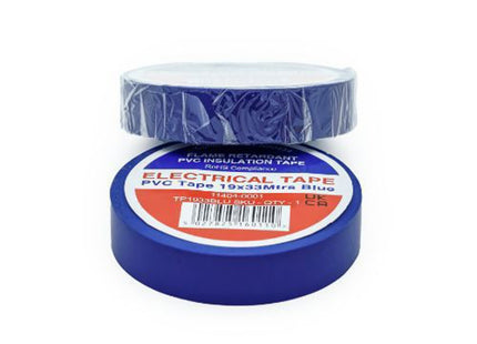 Primaflow PVC Insulation Tape 19mm x 33m Blue - TP1933BLU - Essential for Electrical Work