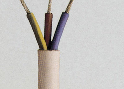 Primaflow 3 Core Heat Res Cable 0.75mm x 50m - 3093Y0.75W50 - Perfect for Heating Systems