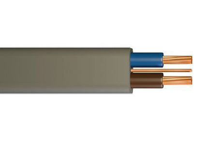 Primaflow Twin & Earth Cable 1.5mm Grey 25M - 6242YH1.5G25 - Essential for Electrical Work
