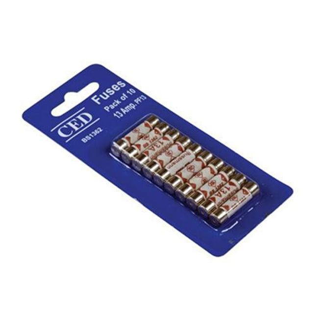 Primaflow 10A Fuses - Strip of 10 - PF10 - Circuit Protection