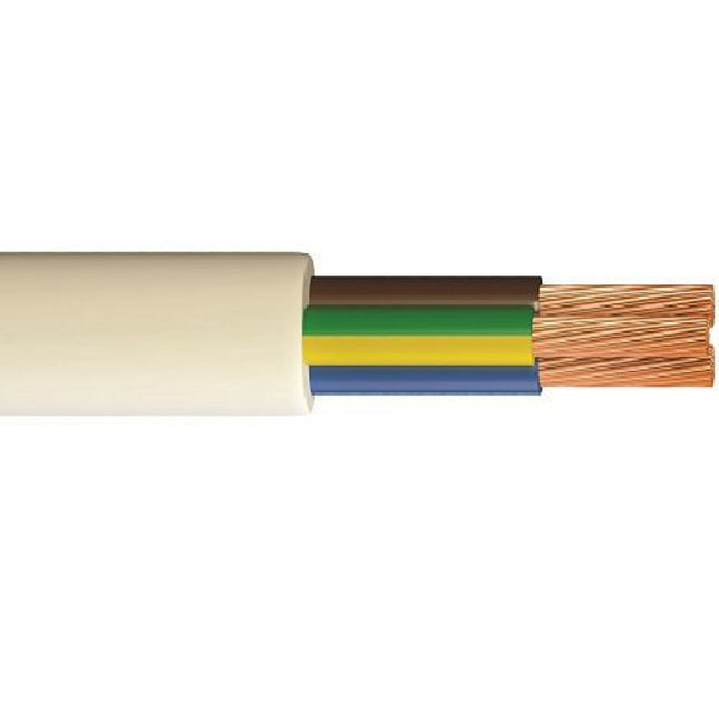 Primaflow 1.5Mm Heat & Oil Resistant Rubber 3 Core - 15m Coil - 3183TQ1.515
