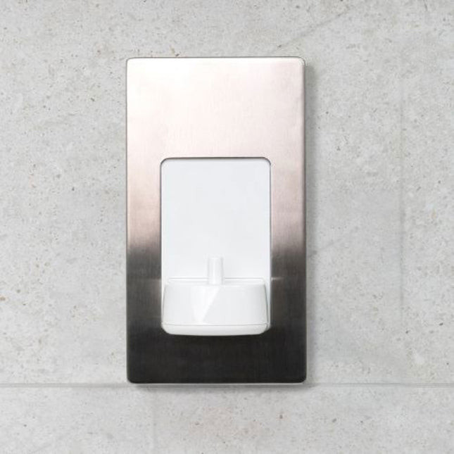 Proofvision In-Wall Electric Toothbrush Charger - Black Steel - PV10-BCS - Ideal for Bathroom Use
