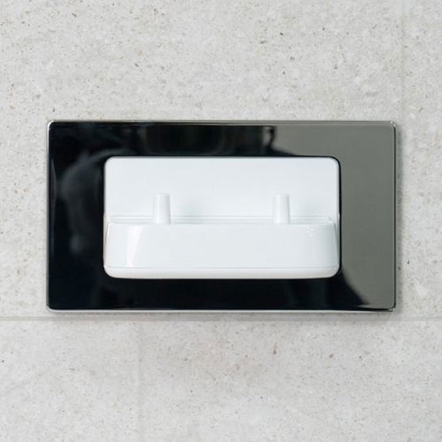 Proofvision In-Wall Twin Electric Toothbrush Charger - PV11-PS - Ideal for Bathroom Use