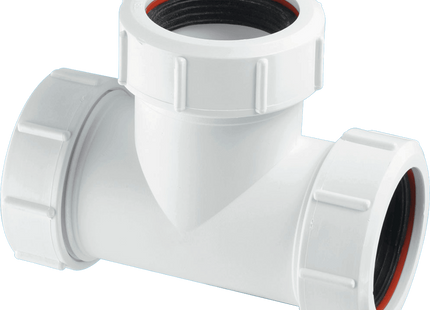 McAlpine V1MX 1½" Equal Slip Tee with Universal Connections