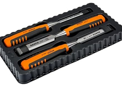 Bahco 424-P Bevel Edge Chisel Set Of 3