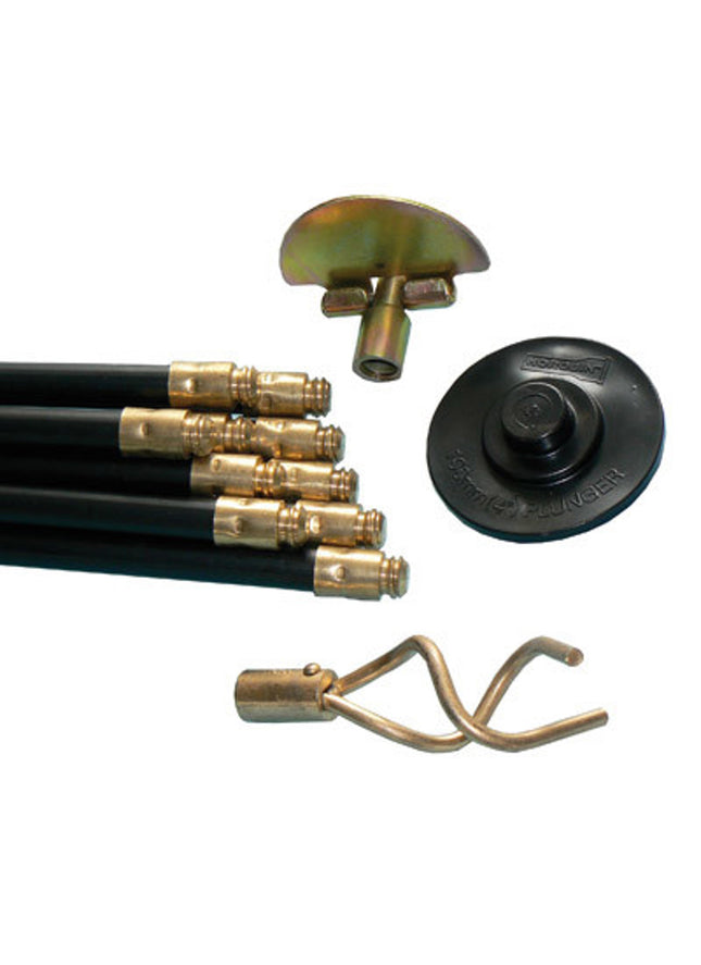 Primaflow Drain Clearing Set Valuerod - 10 Pack for Effective Drain Cleaning