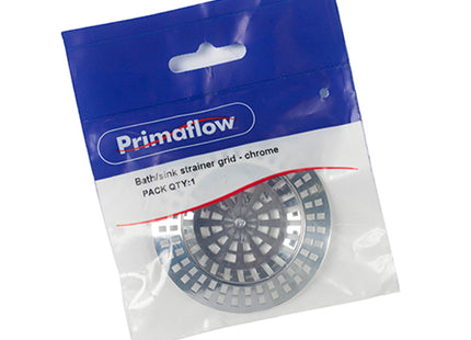 Primaflow Bath/Sink Strainer Grid - Chrome