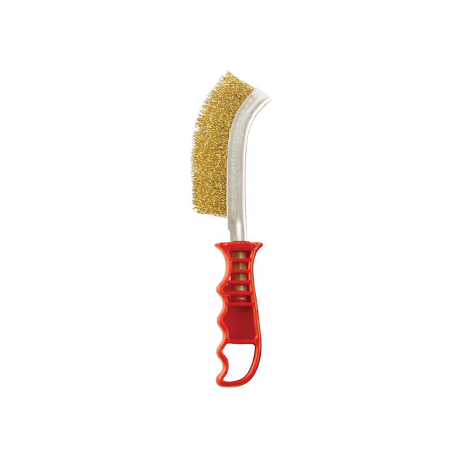 Abracs General Purpose Brass Dipped Steel Scratch Brush (Box of 24)