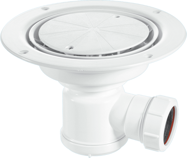 McAlpine TSG1WH-STW1R 19mm Water Seal Trap with 1½" Universal Outlet