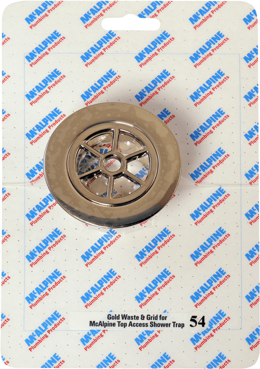 McAlpine CARD-54 Gold Standard Waste for STW 1½" Shower Traps - STW70GP