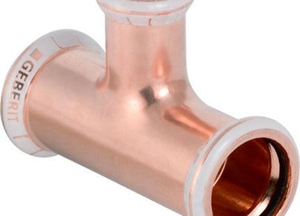 Geberit Mapress Copper T-Piece Reduced - 22 x 15 x 22mm - 61256