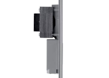 BG Electrical Brushed Chrome Shaver Socket 240V/110V - NBS20G-01