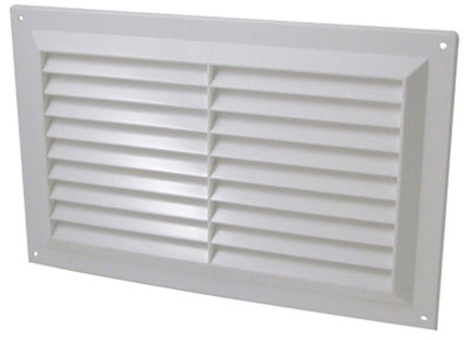 Primaflow PS Vent Louvre/Fly Screen 9" x 3" - White - 90023036
