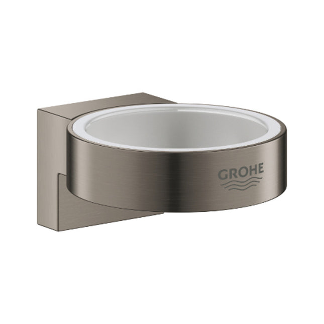 Grohe Holder For Glass/Dish/Dispenser Brushed - 41027AL0 - Stylish Bathroom Accessory