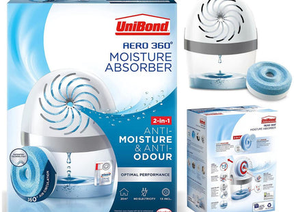 Unibond Aero 360 Moisture Absorber Device (Pack of 6)