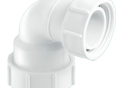 McAlpine T5M-A 1½" 95° Multifit Bend x BSP coupling nut