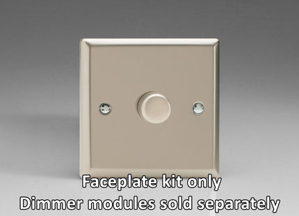 Varilight 1-Gang Matrix Kit For Rotary Dimmers Satin Finish