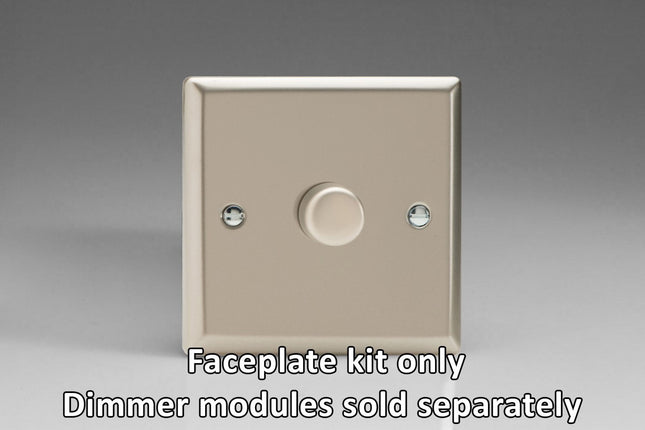 Varilight 1-Gang Matrix Kit For Rotary Dimmers Satin Finish