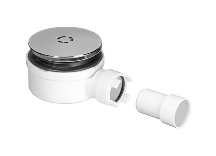 McAlpine ST90CB10-53 90mm Shallow Shower Trap - 53mm High