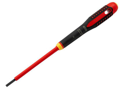 Bahco Ergo Vde Insulated Slotted Screwdriver 4.0 X 100Mm