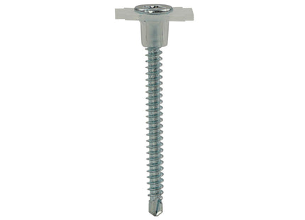 Unifix Collated Drywall Screws Bugle HD Fine Thread Self Drilling Bright Zinc Plated CE - 3.5 x 45mm (Box of 1000)