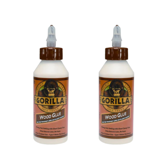 Gorilla Glue Gorilla Pva Wood Glue 236Ml (Pack of 2)