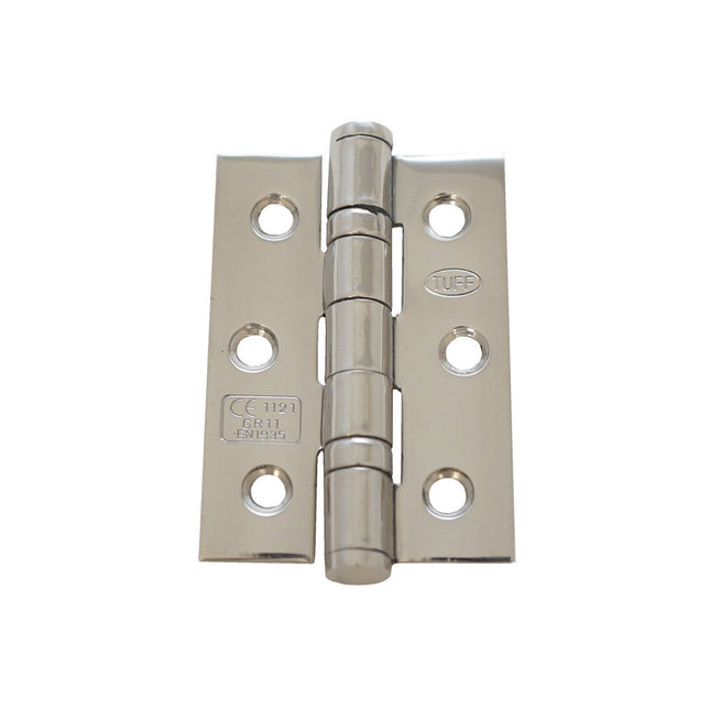 Unifix AI/HI3006-PSS Ball Bearing Hinge 102 x 76mm x 3mm - Perfect for Doors