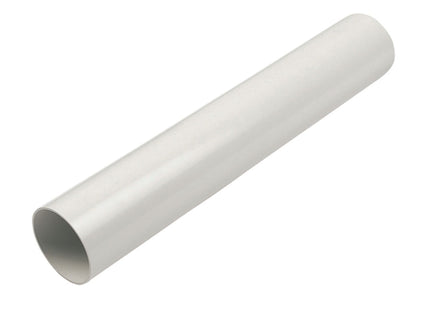 FloPlast ABS Solvent Weld Pipe 40mm x 3 Metre White