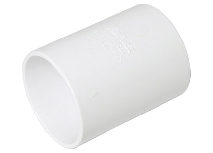 FloPlast ABS Solvent Weld Coupling 40mm White