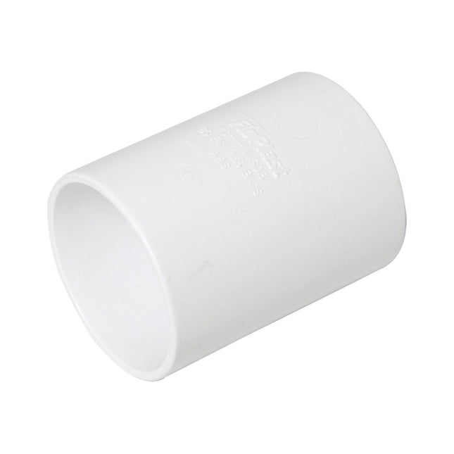 FloPlast ABS Solvent Weld Coupling 40mm White