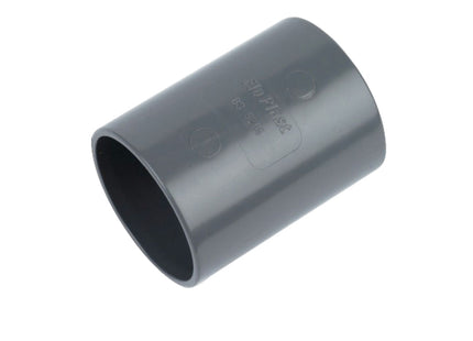 FloPlast ABS Solvent Weld Coupling 40mm Grey