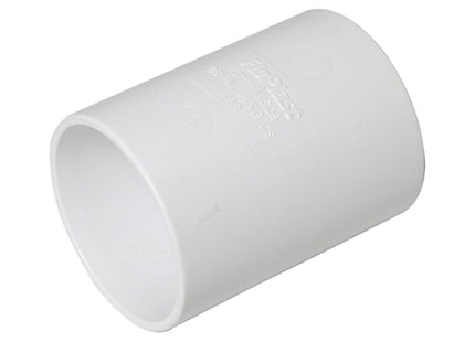 FloPlast ABS Solvent Weld Coupling 50mm White