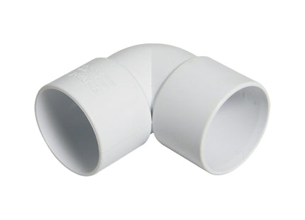 FloPlast ABS Solvent Weld 90' Knuckle 32mm White