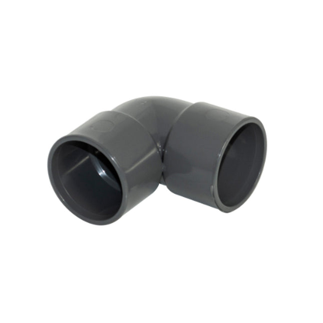 Floplast F-P ABS Solvent 90° Knuckle 40mm Anthracite - 225714 - For Efficient Drainage