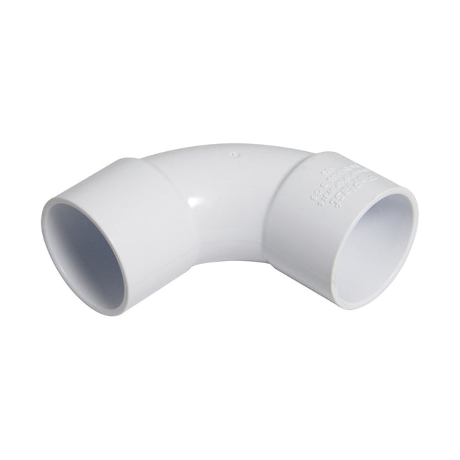 FloPlast ABS Solvent Weld 92.5 Degree Bend 32mm White