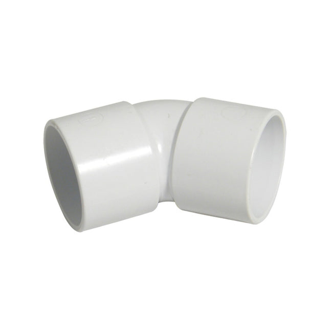 FloPlast ABS Solvent Weld135' Obtuse Bend 32mm White