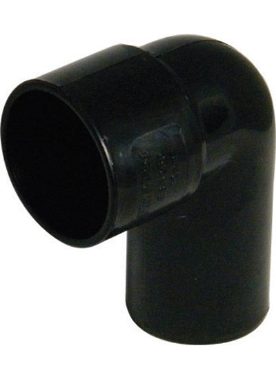 FloPlast ABS Solvent Weld 90' Conversion Bend 32mm Black