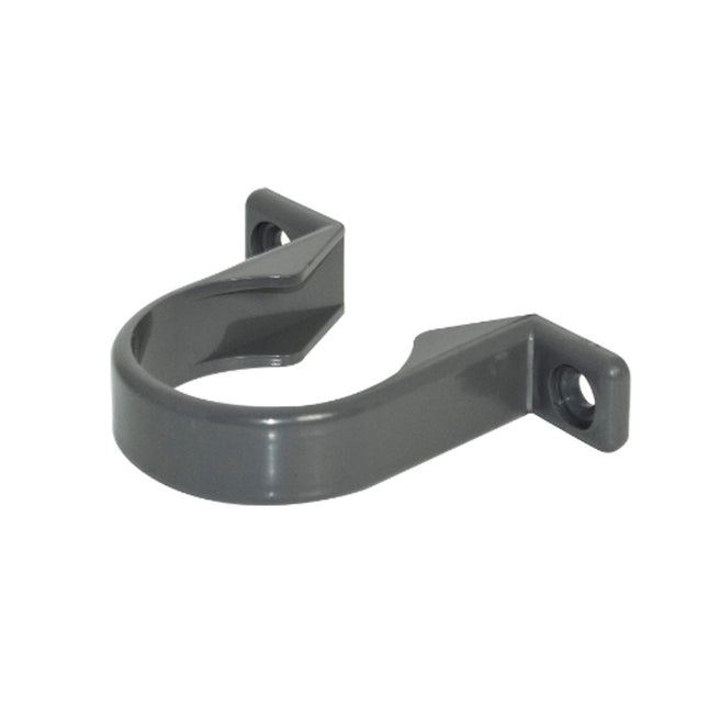 Floplast F-P ABS Solvent Pipeclip 32mm Anthracite - 224708