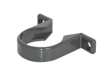 FloPlast ABS Solvent Weld Pipeclip 40mm Grey