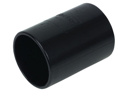 FloPlast ABS Solvent Weld Coupling 50mm Black WS09B
